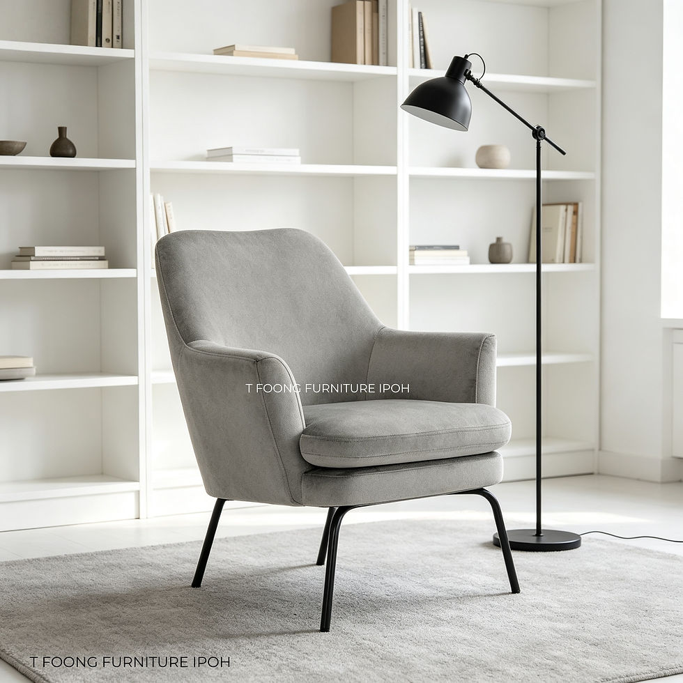 Thumbnail: Ama Modern Velvet Accent Armchair Designer Chair Sofa
