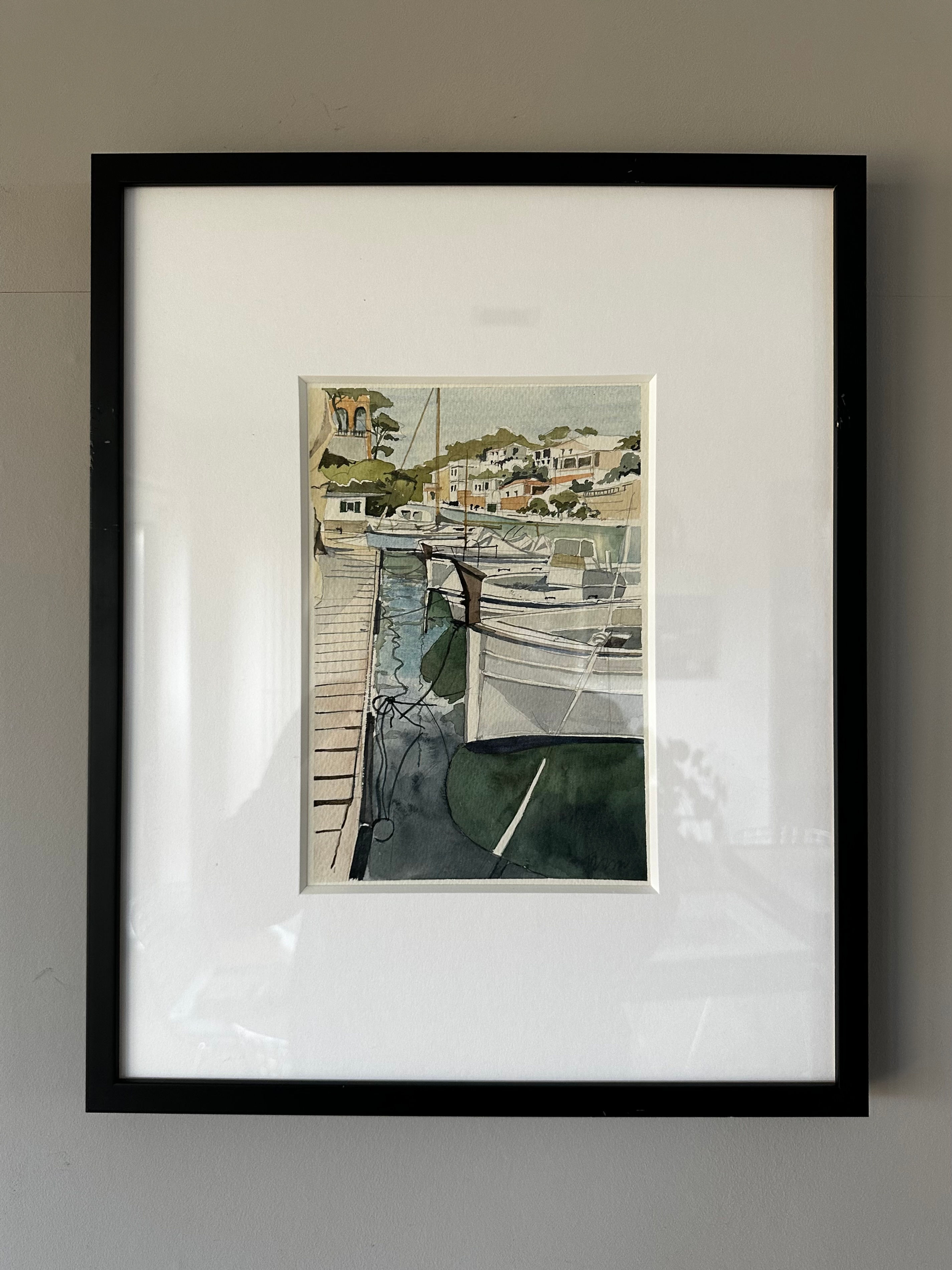 Boats in Figuera Harbour