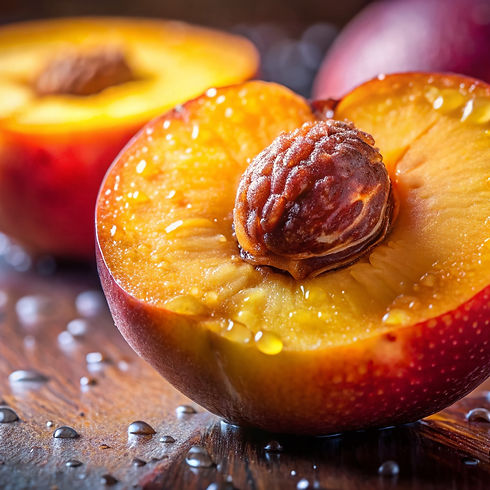 Veluche Peach Noir