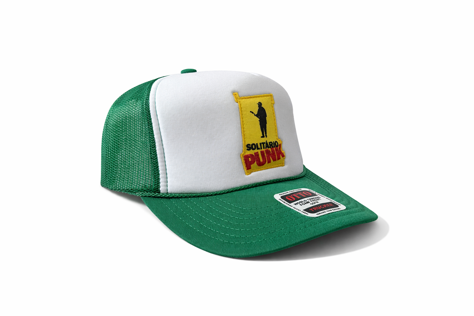 Boné Trucker - OTTO - (Solitário Punk)