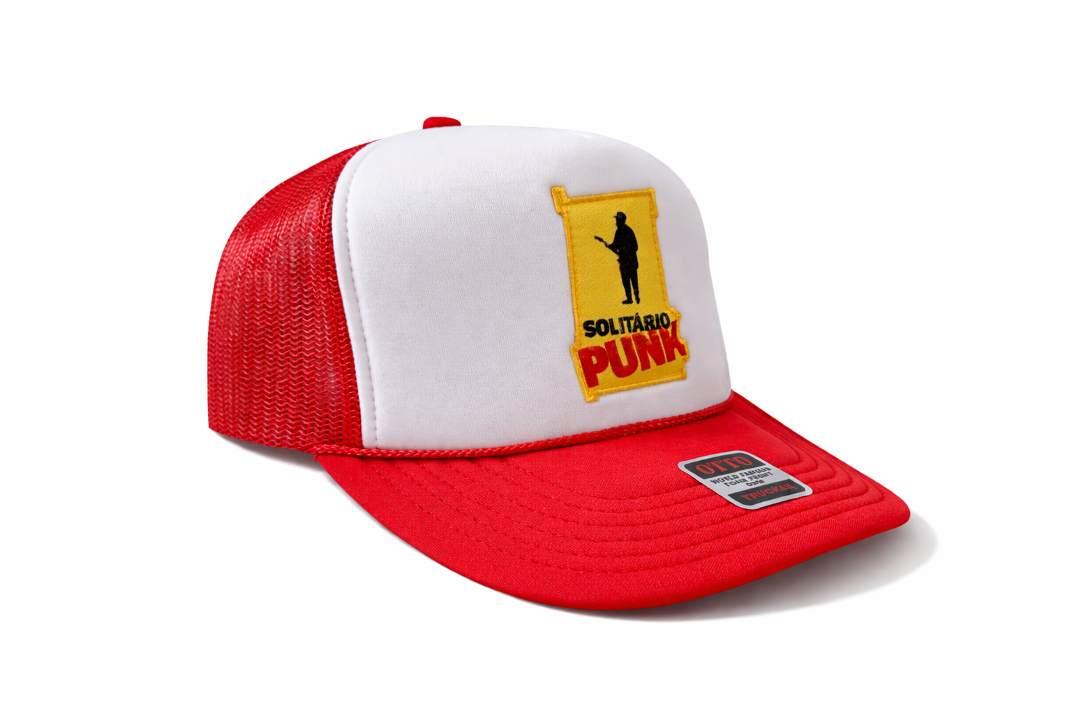 Boné Trucker - OTTO - (Solitário Punk)
