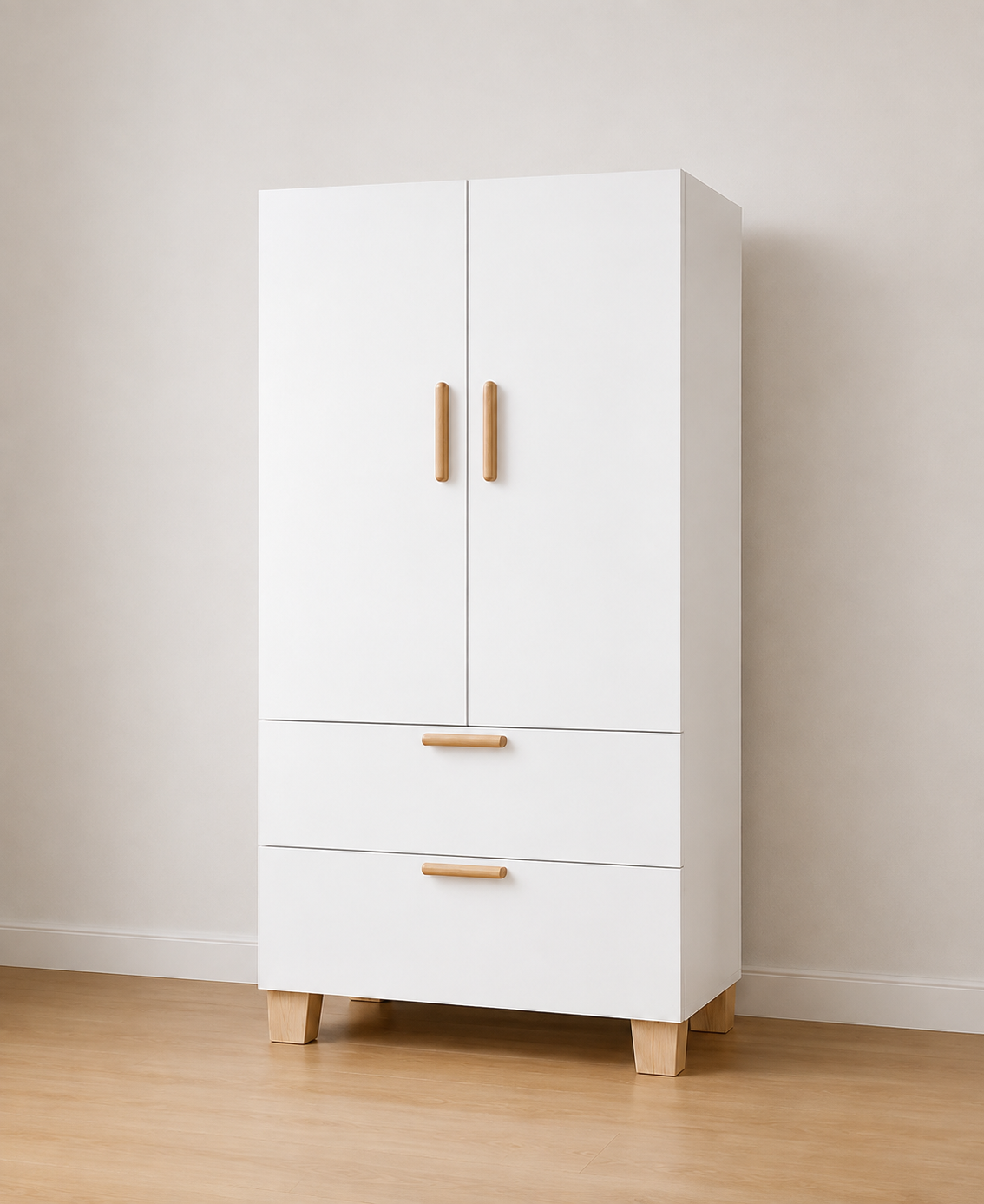 White Nursery Cupboard
