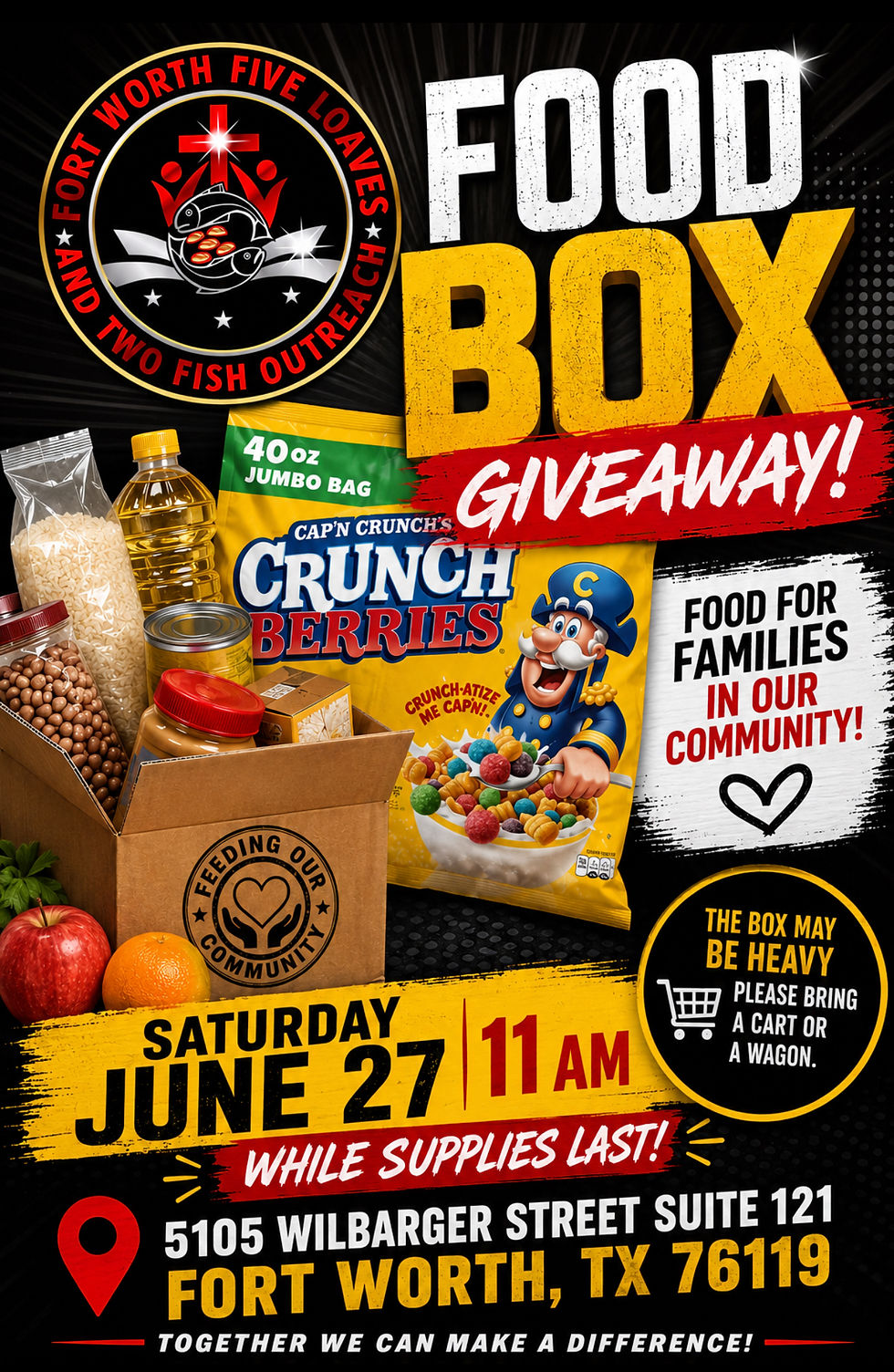 FOOD GIVEAWAY