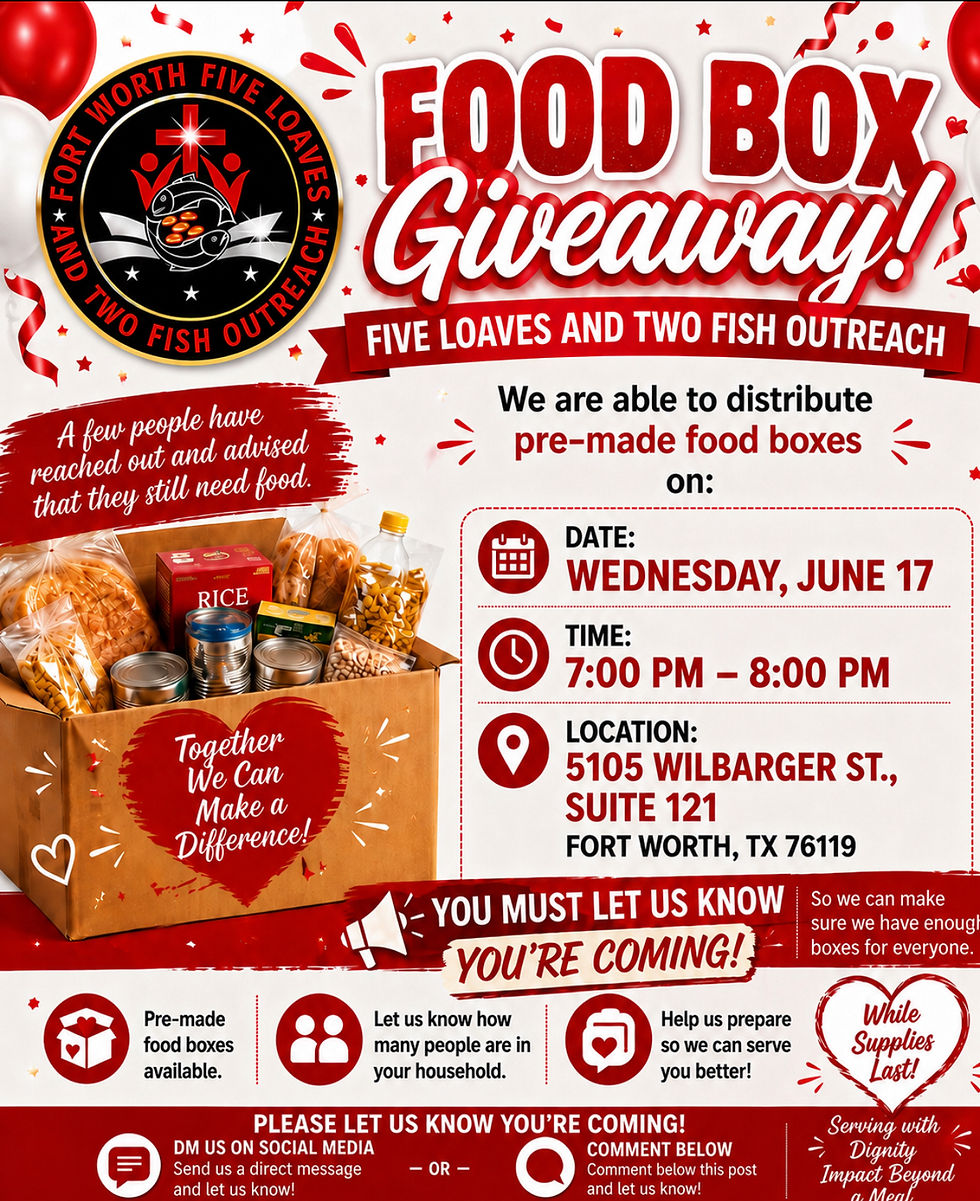 FOOD GIVEAWAY