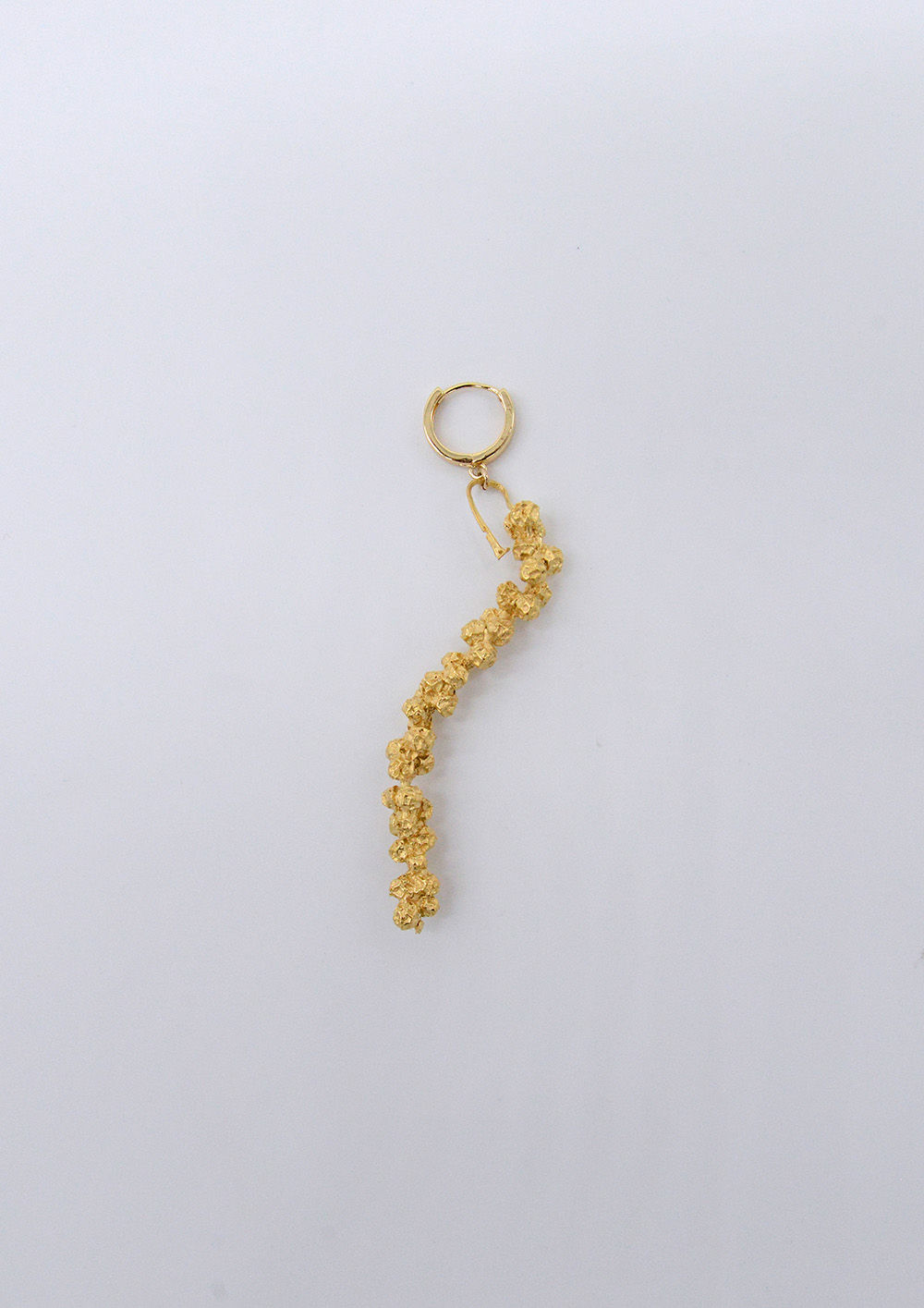 Gold Peppercorn Earring Small