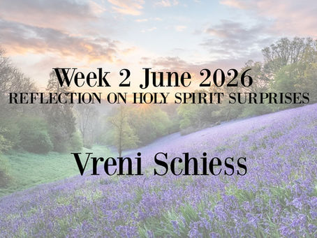 Week 2 June 2026 – REFLECTION ON HOLY SPIRIT SURPRISES