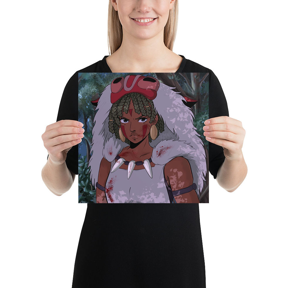 Thumbnail: "San" Print