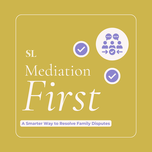 Mediation First – A Smarter Way to Resolve Family Disputes