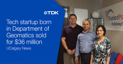 Tech startup born in Department of Geomatics sold for $36 million | UCalgary News