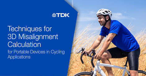 Techniques for 3D Misalignment Calculation for Portable Devices in Cycling Applications