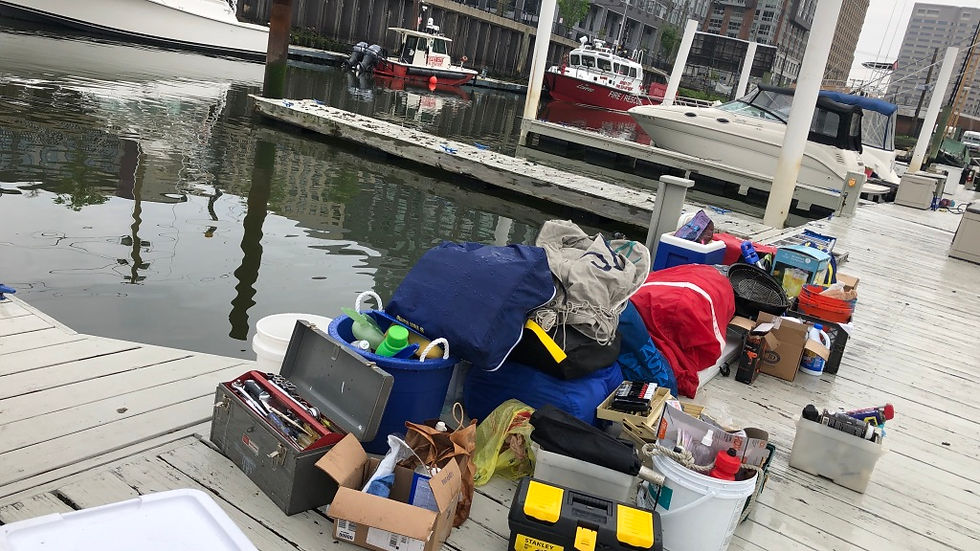 Off-season boat projects - safety equipment inventory, boat inventory