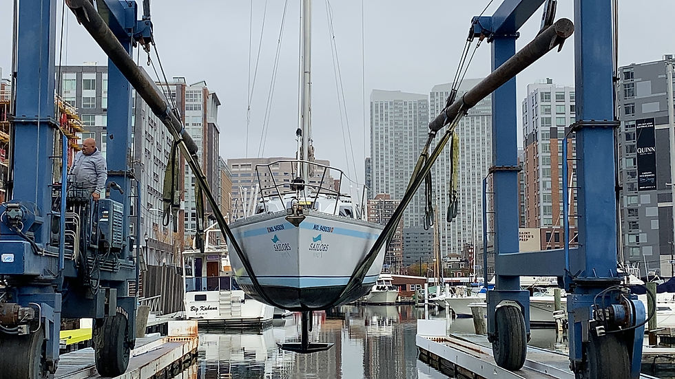 Off-season boat projects, getting ready for the boating season, boat launch