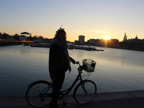 Noémie Girard, actuellement en Licence professionnelle MARSERTIC