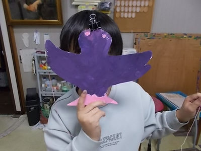 鳥の工作・水曜児童クラス