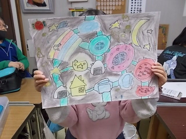 小学1年生Rちゃんの作品
