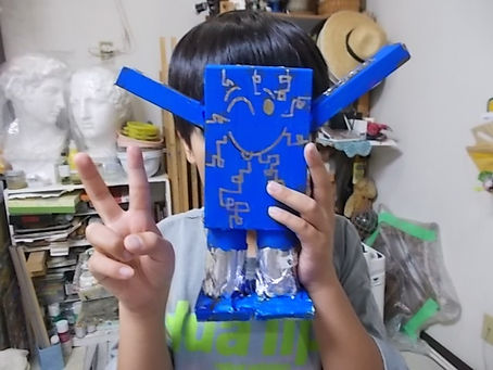 8月4日の夏休み絵画教室