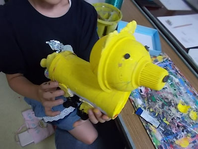 27日の夏休み絵画教室