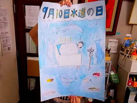 8月3日の夏休み絵画教室