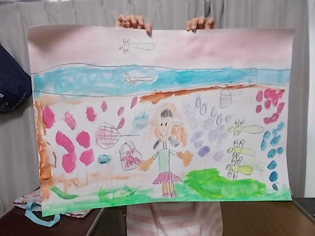 小学2年生が描いたトンボの絵