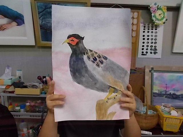 キジの描写課題