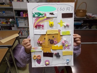 年長さんの可愛い作品・月曜クラス