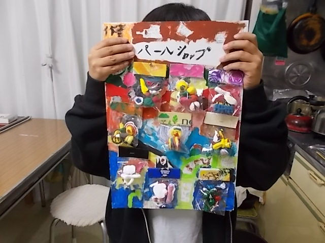 Y,U君が制作したお店屋さん