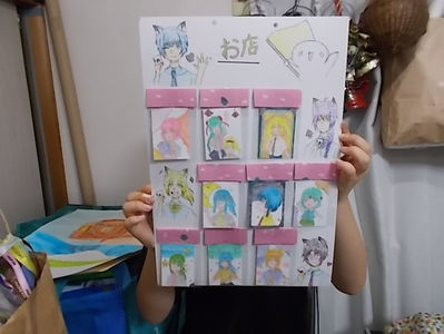 イラストでお店屋さん工作・土曜3:30クラス