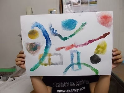 パステルを使った絵・土曜午前クラス