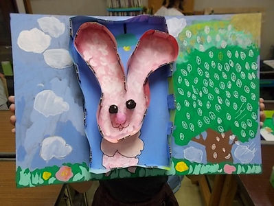 帯の絵3作品完成・土曜午前クラス