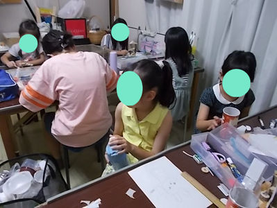 賑やかでした。土曜午前クラス