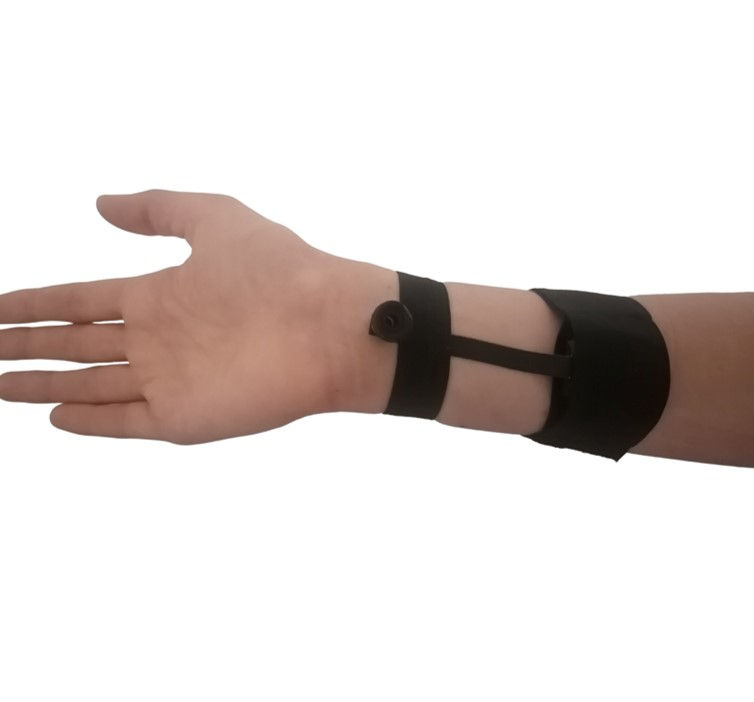Hidden camera mounted on wrist