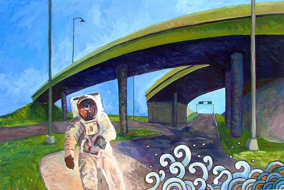 2002, Approach to I-70, 32x48