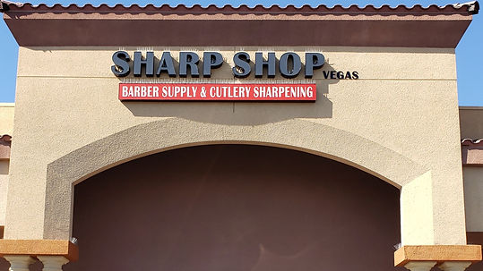 Sharp Shop Vegas Outside Sign