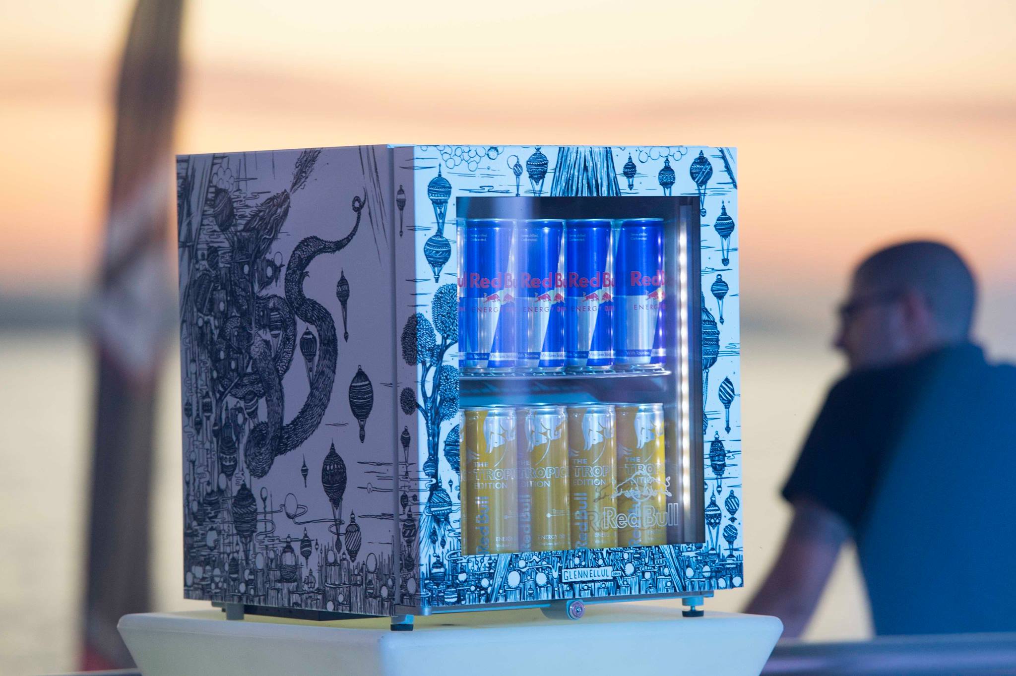 Event - Red Bull Canvas cooler