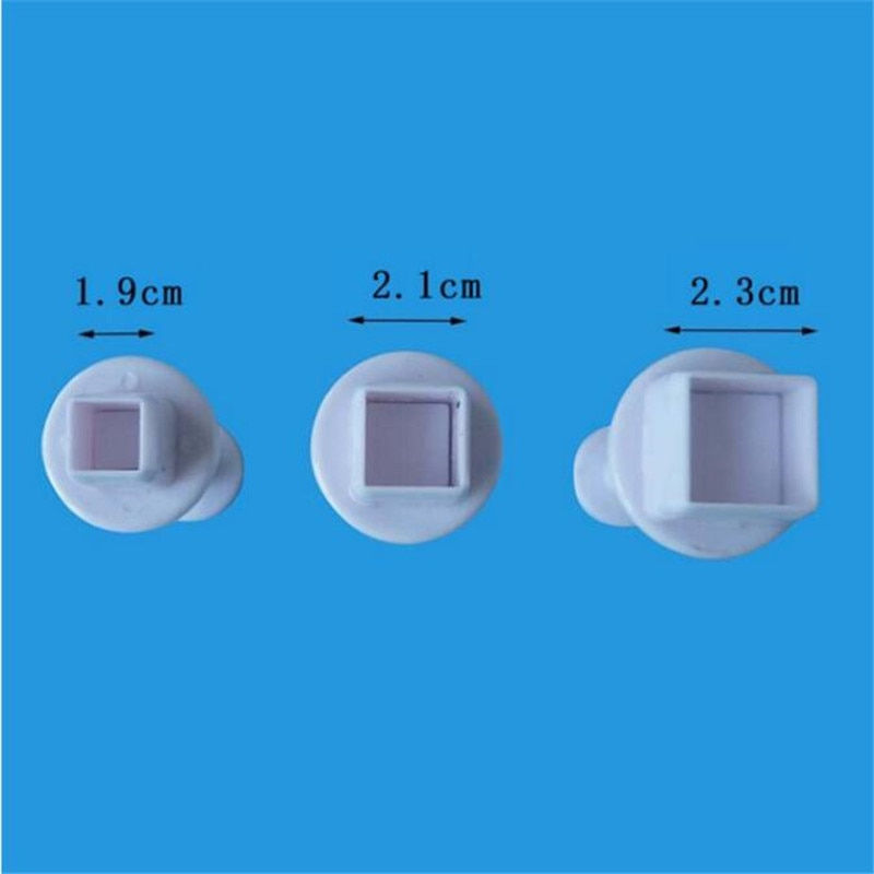 Miniatura: Moldes decorativos para pastelaria. Vários desenhos.
conjuntos de 3 peças.