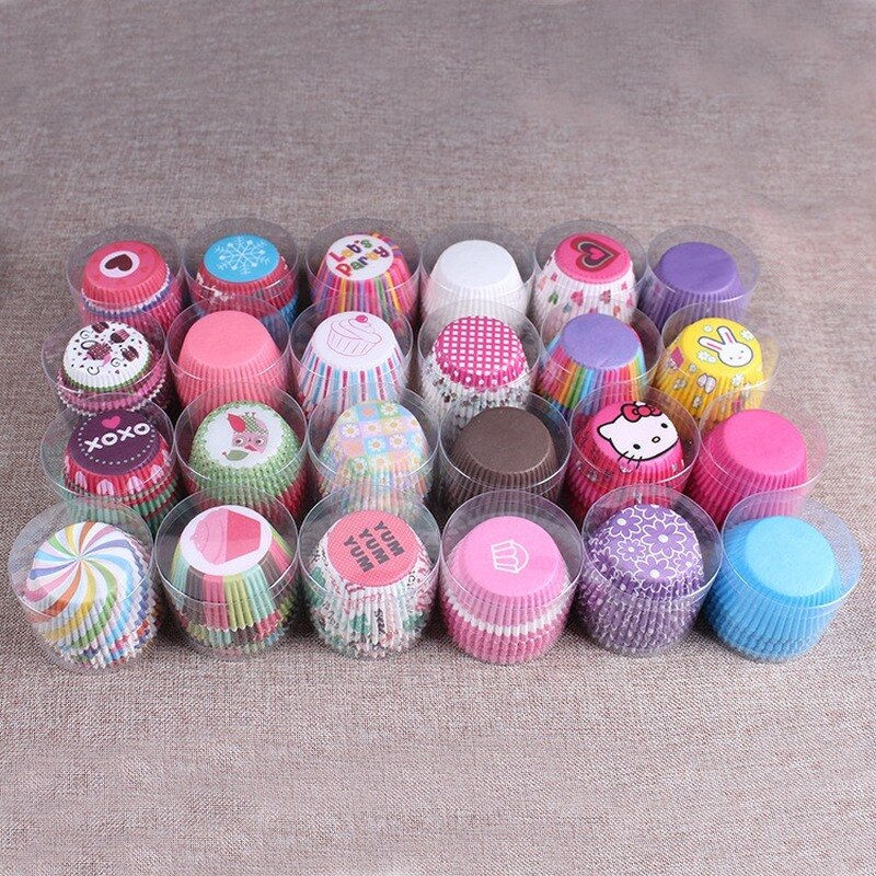 Miniatura: Forminhas para cupcakes. Varias cores
100 unidades