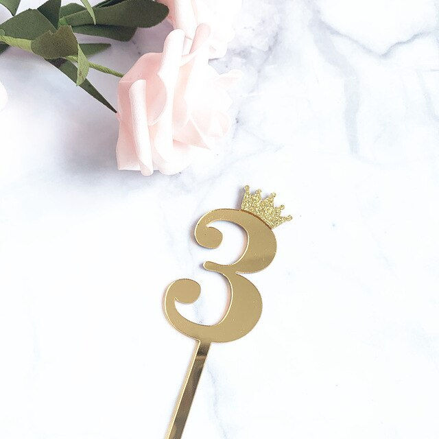 Miniatura: Topper em acrílico dourado, tema despedida de solteira    1 unidade