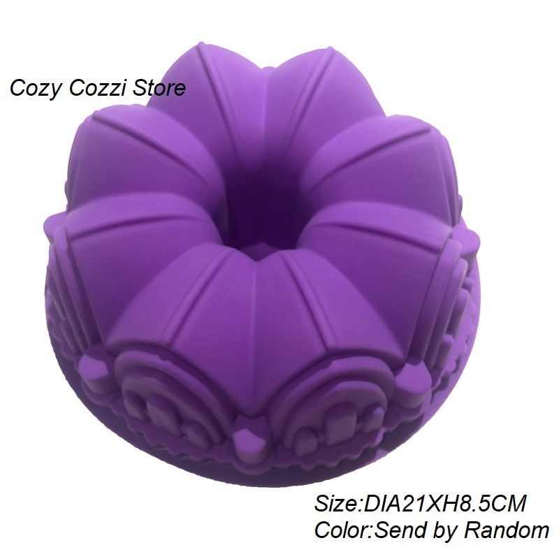 Miniatura: Forma de silicone para bolos. 4 modelos
unidade