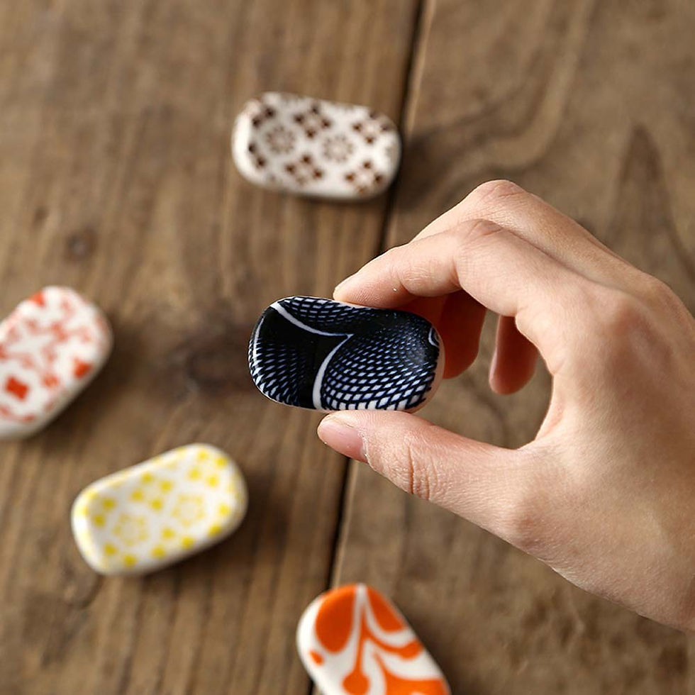 Miniatura: Descanso para talheres ou pauzinhos japoneses (Hashi)
unidade