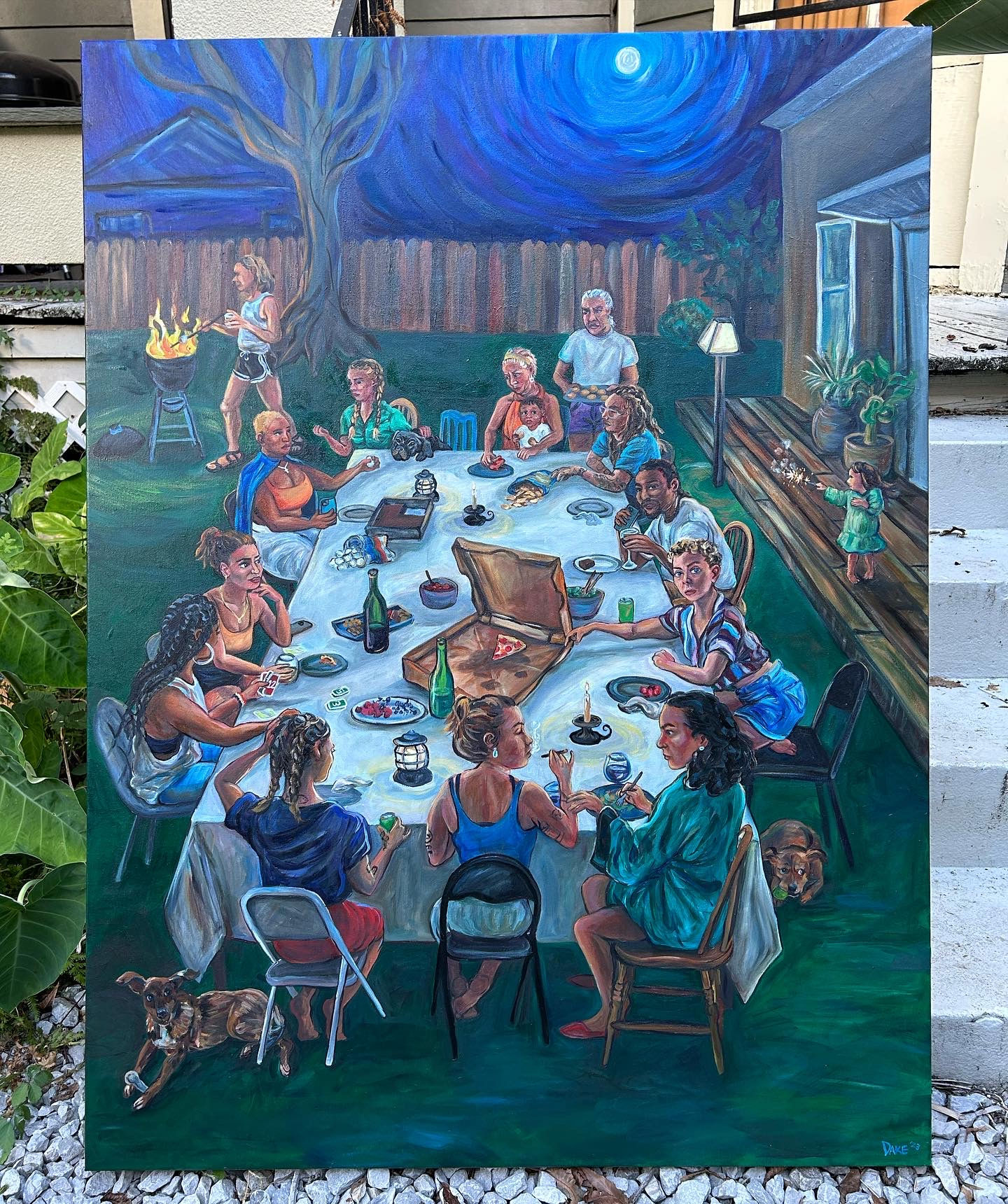 “The Last Slice” print 