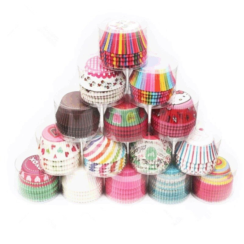 Miniatura: Forminhas para cupcakes. Varias cores
100 unidades