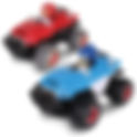 Sonic & Knuckles Monster Truck Mid-Size Friction - CrossWorlds