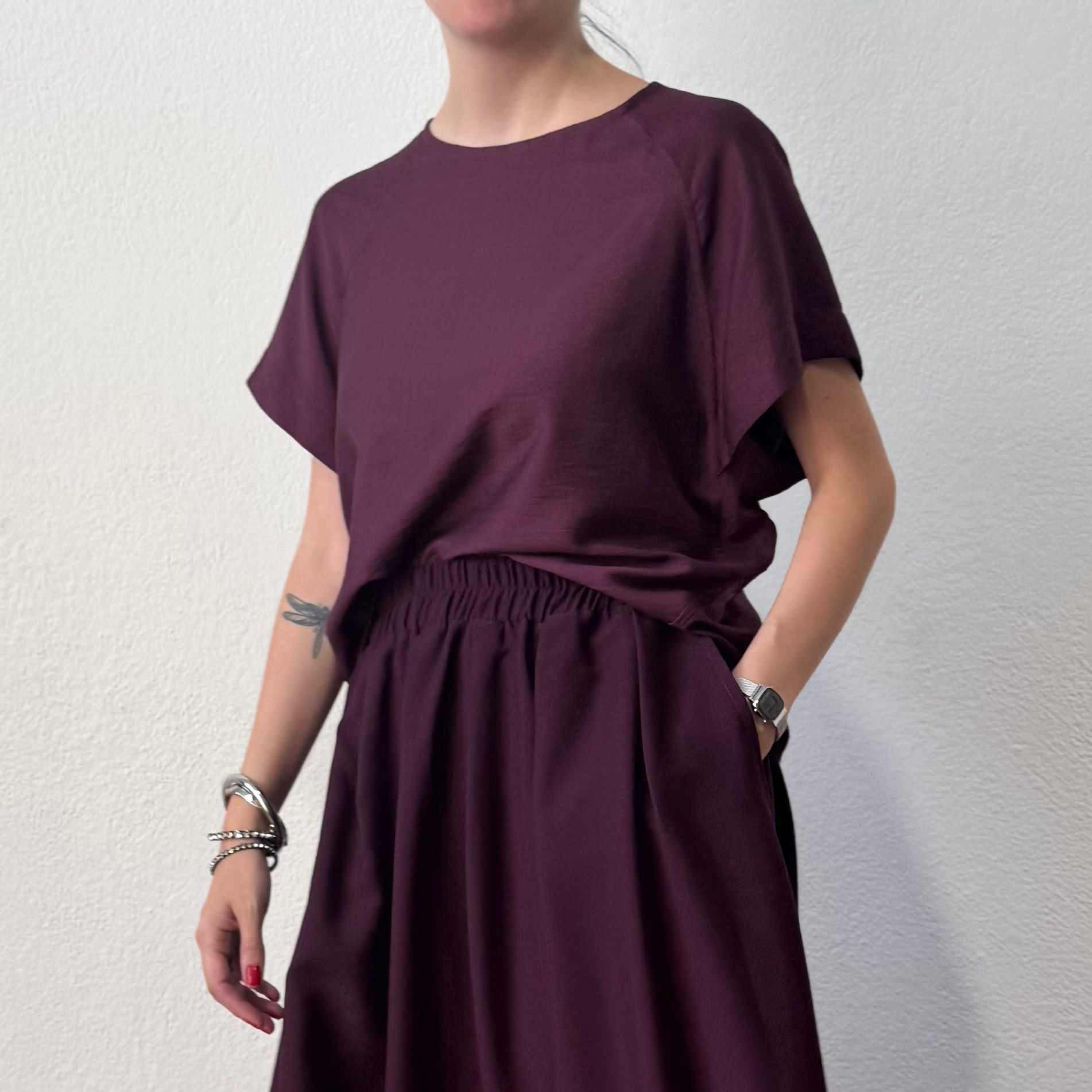 Blusa Rubie uva