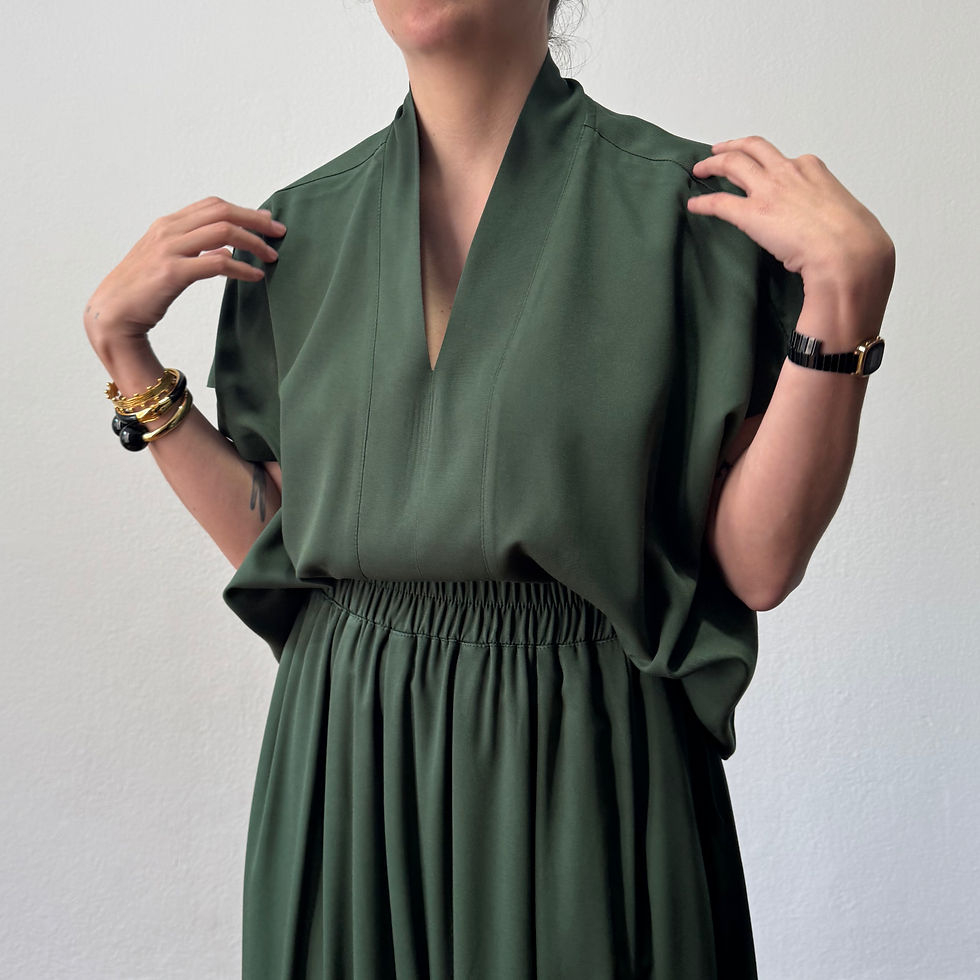 Miniatura: Blusa Mercie verde