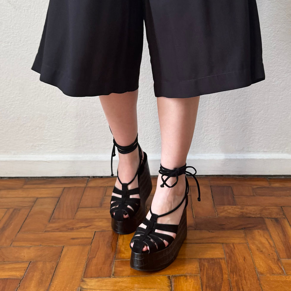 Miniatura: Sandália Ava amarração