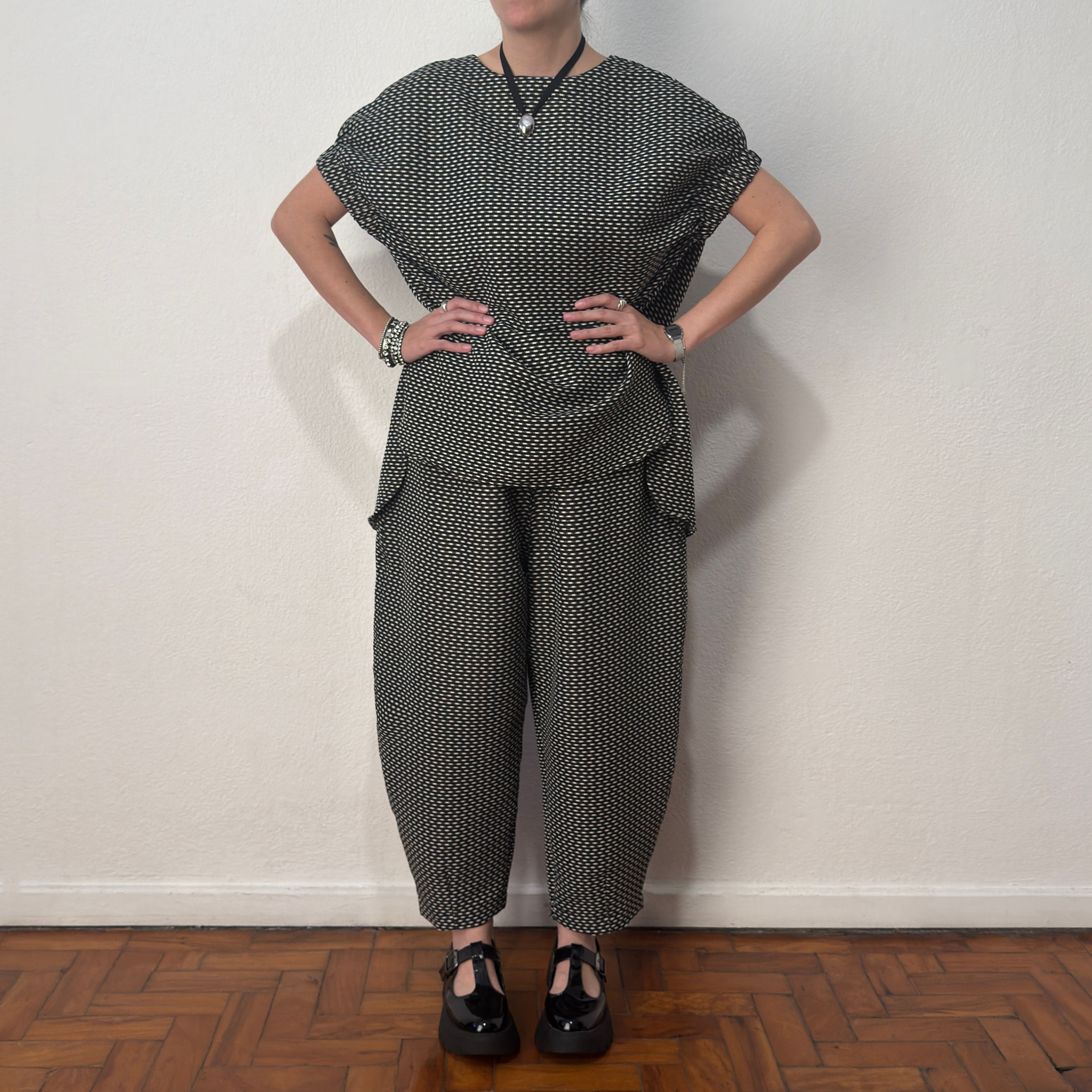 Blusa Brina jacquard