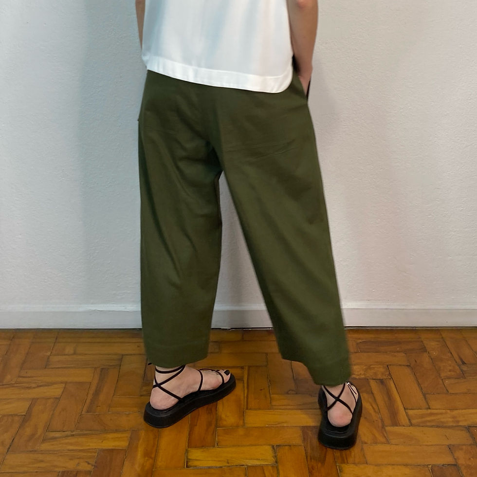 Miniatura: Calça Hella verde