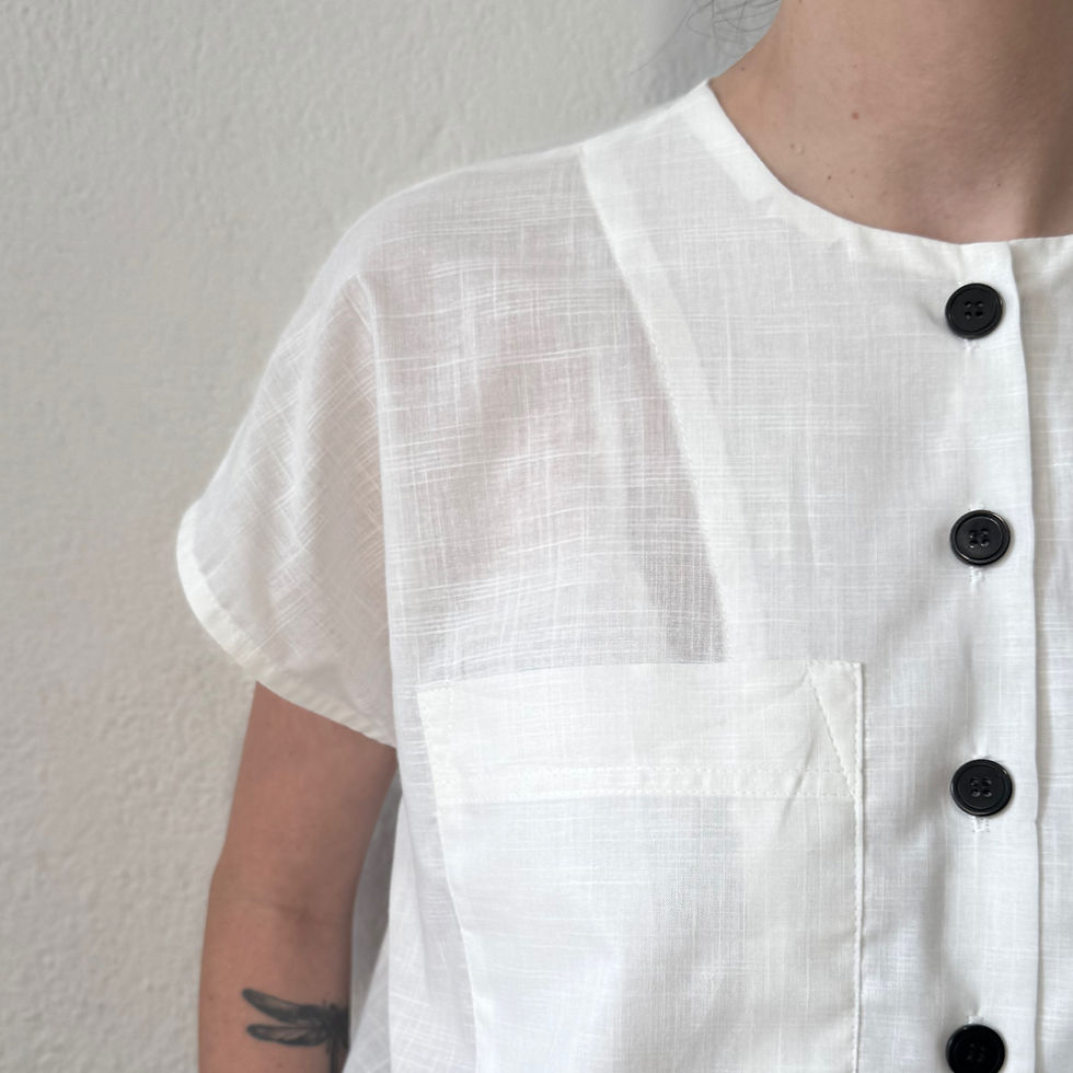 Miniatura: Camisa Mabel offwhite