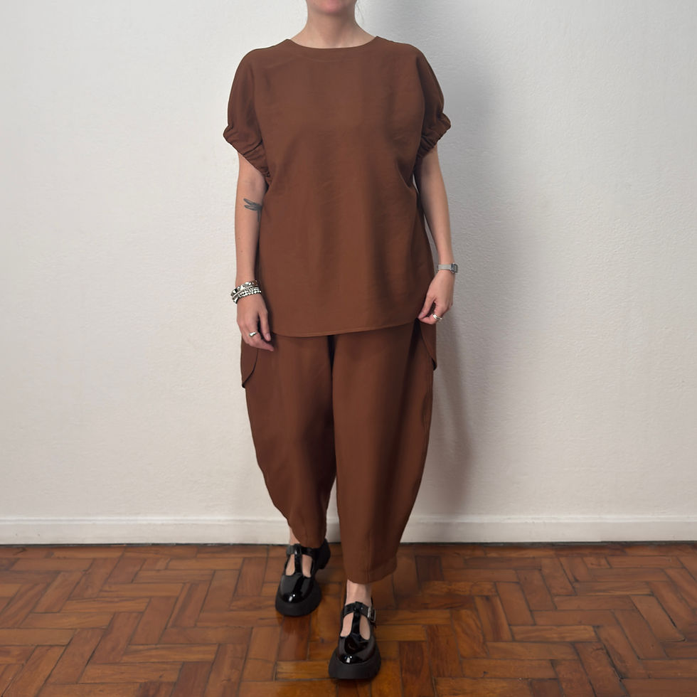 Miniatura: Blusa Brina toffee