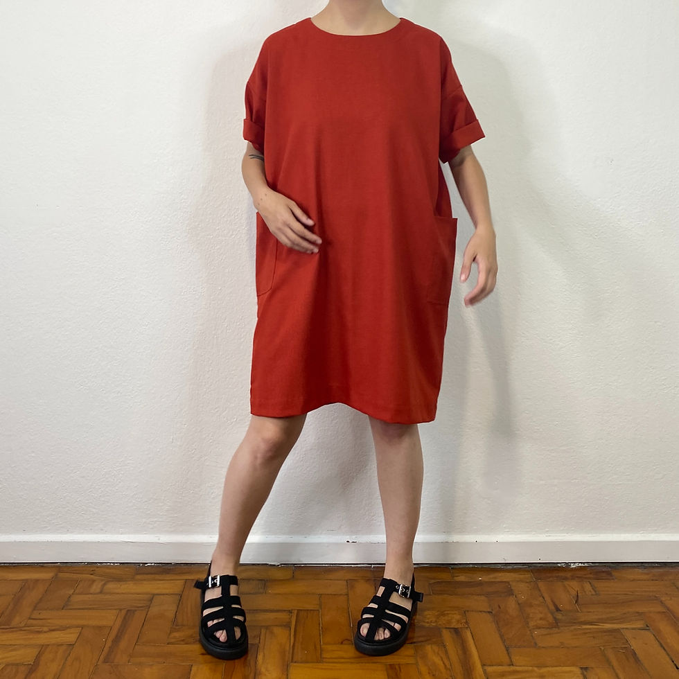 Miniatura: Vestido Clarice páprika